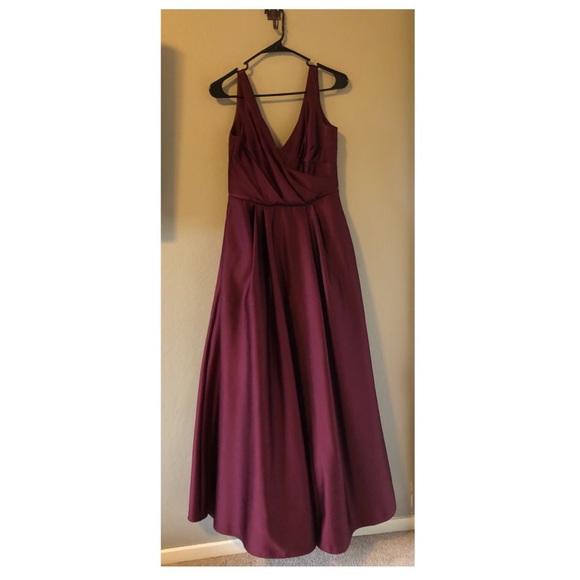 David's Bridal Dresses & Skirts - David’s Bridal Long Satin Gown (Style#20062386)